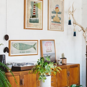 SALE Set de 4 carteles de VERANO Mural Arte Impresión Cartel Ilustración Dibujos gráficos Diseño Arte Trabajo Casa Decoración