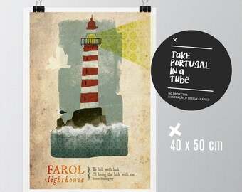 TAKE PORTUGAL IN A TUBE Posters Original Artwork by Art Prints — Jennifer Tune Design