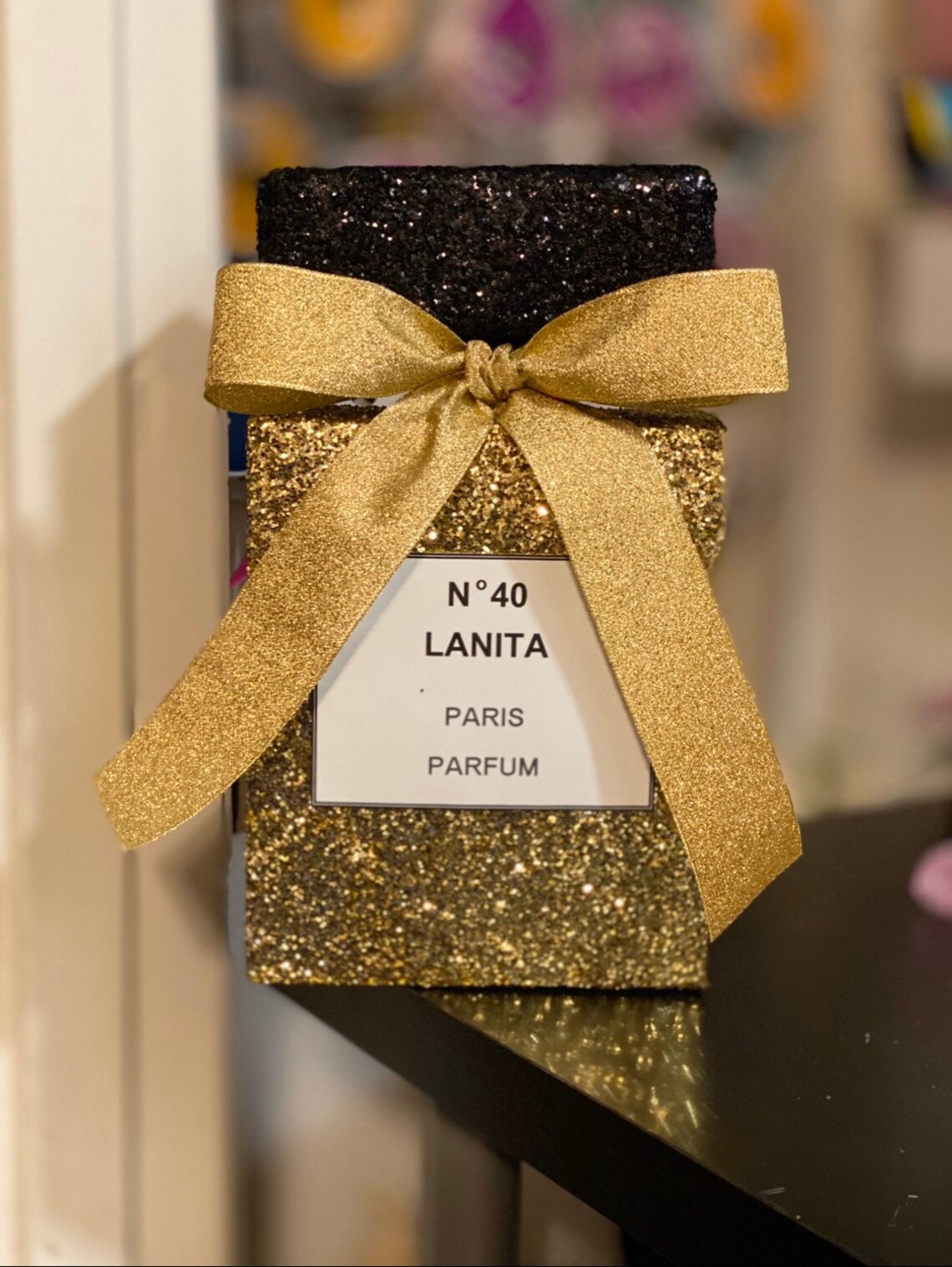 12 Personalized Perfume Bottle Centerpiece Etsy