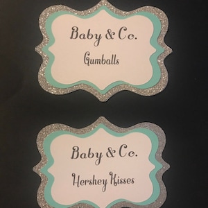 10 - Candy Buffet Tags