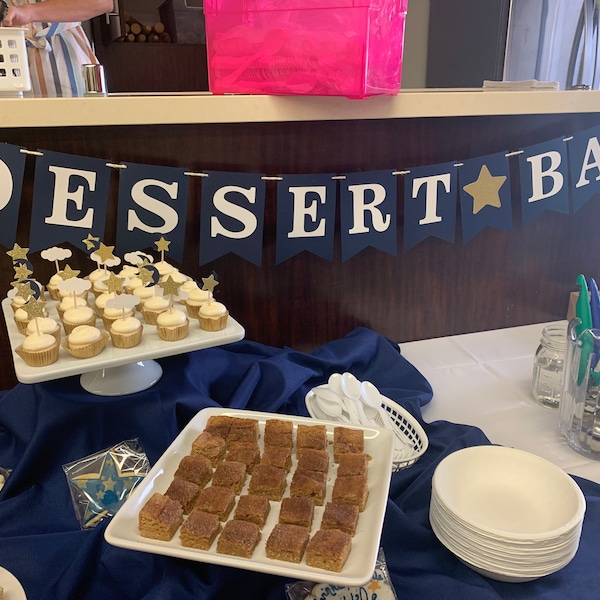 Dessert Bar | Dessert Decor | Party Banner | Bridal Shower | Party Decor | Custom Colors | Baby Shower | All Occasion | Birthday