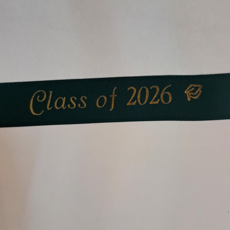 Class of 2026 Ribbon Navy - Etsy