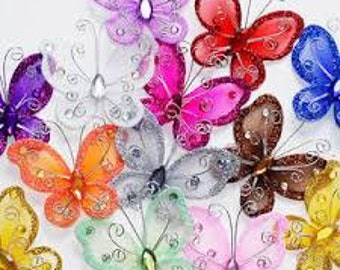 Organza Butterflie