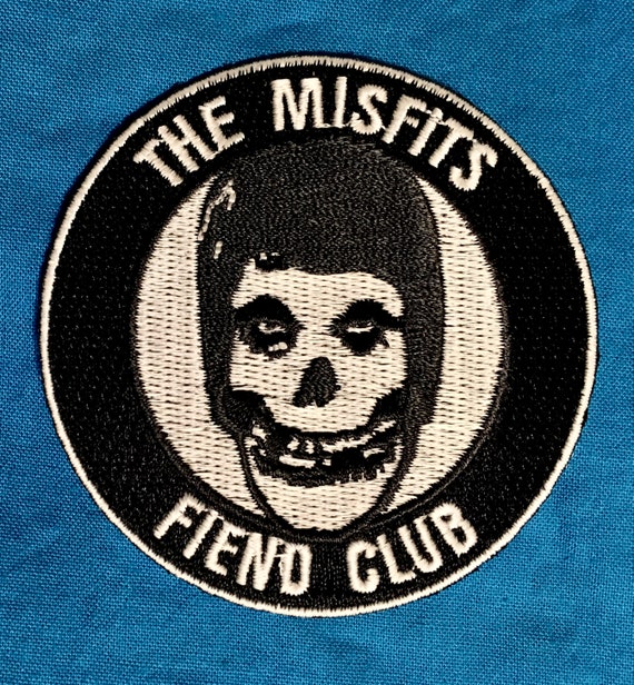 MISFITS EMBROIDERED sew on PATCH horror punk chrimson ghost danzig samhain