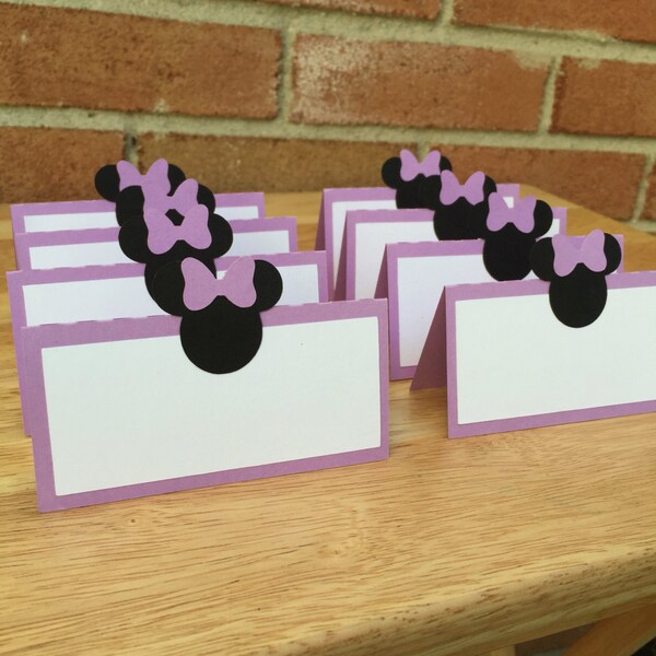 Minnie Food Labels - Etsy
