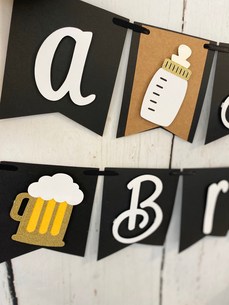 A Baby is Brewing Banner A Baby is Brewing Baby Shower Baby | Etsy
