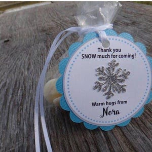 Paquete para fiesta de invierno mágico, decoración de Frozen, invierno mágico, primer cumpleaños, pancarta de Frozen, pancarta de copos de nieve imagen 8