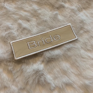 Boho Bride iron on patch
