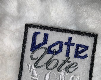 Votez Votez Votez | Patchs brodés vote design