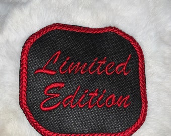 Limited Edition | Embroidered Iron on Patches