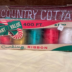 Vintage Christmas Ribbon