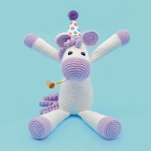 Crochet Unicorn Pattern - Amigurumi Toy (PDF Pattern)