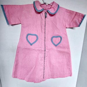 Vintage Rosa Baby Puppen Kleidchen