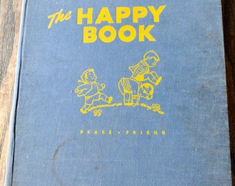 The Happy Book by Josephine Van Dolzen Vintage Montessori