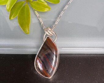 Tiger Eye Gemstone Necklace