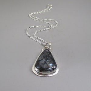 Gemstone Pendant with 18 inch Sterling Silver Chain image 2