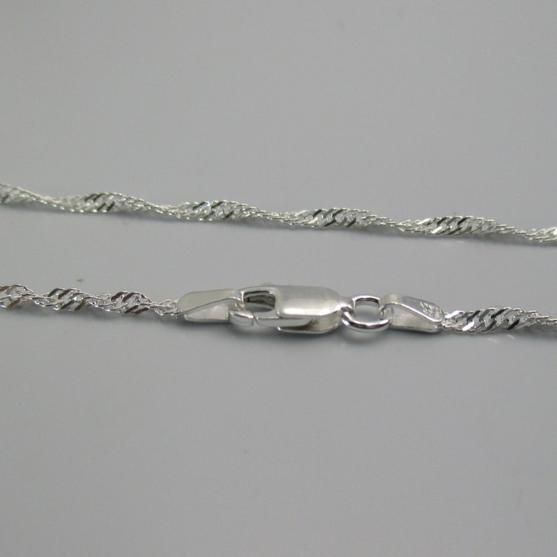 Blue Goldstone Pendant Necklace with 18 Sterling Silver Chain