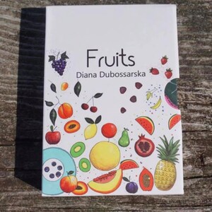 Flash cards for kids fruits first words