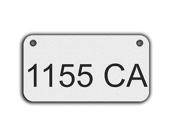 Wisconsin ATV UTV Custom Textured Engraved Plastic Plate | 2026 DNR Compliant | Off-Road Ready