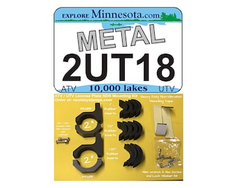 Minnesota ATV-UTV Plate & Mount Kit - #1 Plate and Mounting system for 2026!