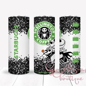 King of Halloween Starbucks Sublimation Tumbler Wrap for 30oz Straight Skinny
