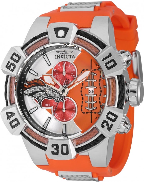 Invicta NFL Denver Broncos Men's Quartz Watch 52mm