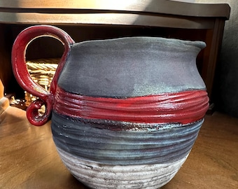 Handmade Studio Pottery Pitcher