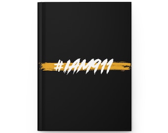 Deel uw #IAM911-verhaal - Hardcover Journal Matte