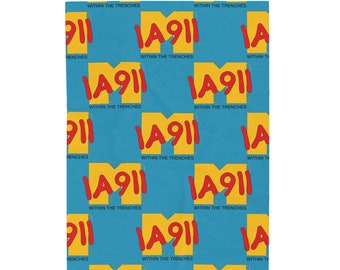 I want my #IAM911 Velveteen Plush Blanket