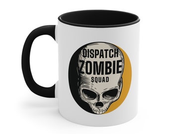 Verzending Zombie Squad - Accent koffiemok, 11oz