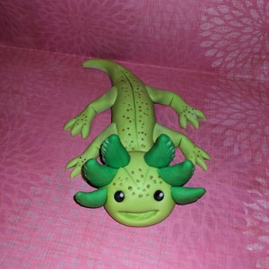 Axolotl Fondant Cake Topper