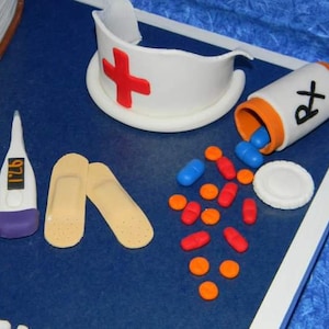 Nurse Doctor Cake Toppers