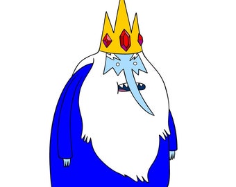 Adventure Time Decal! Ice King 2 Pack!