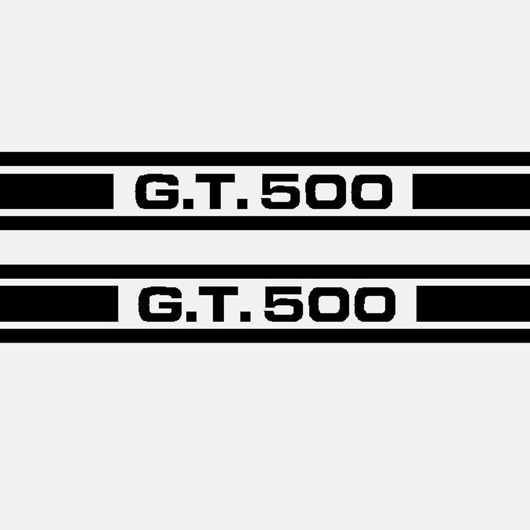 GT500 Rocker Stripe Kit 2005-2009 - Etsy