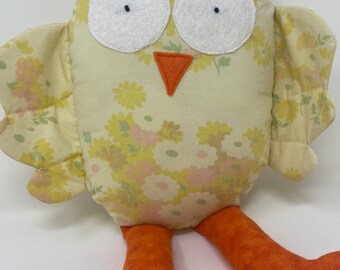 Chick Stuffed Animal, Surprised Chicken, Chick Stuffie, Chicken Stuffie, Owl Baby, Owl Baby Stuffie, Baby Bird Stuffie, Farm Toy