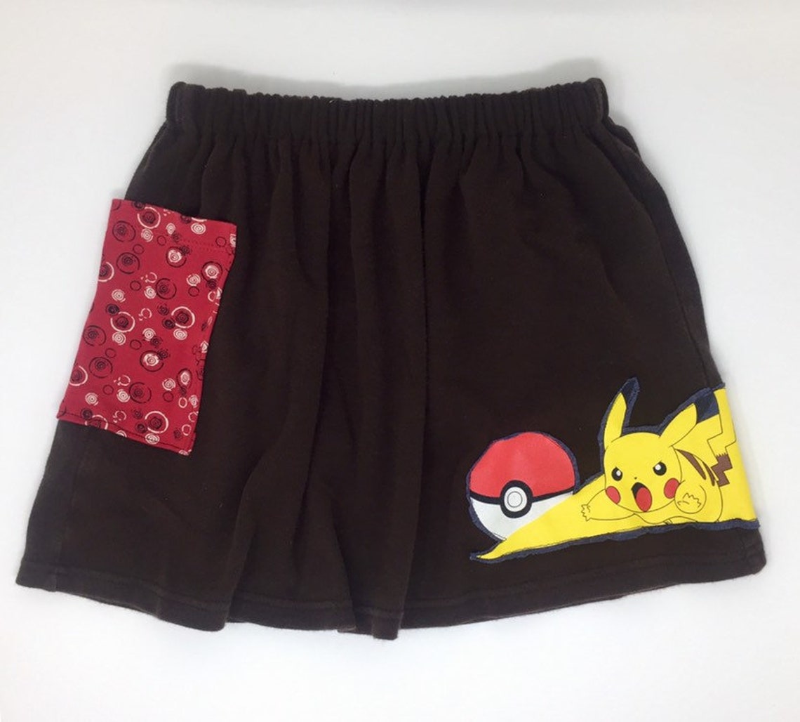 Pokemon Skirt, Pikachu Skirt, Girls Pokemon Clothing, Fun Skirt, Size 5