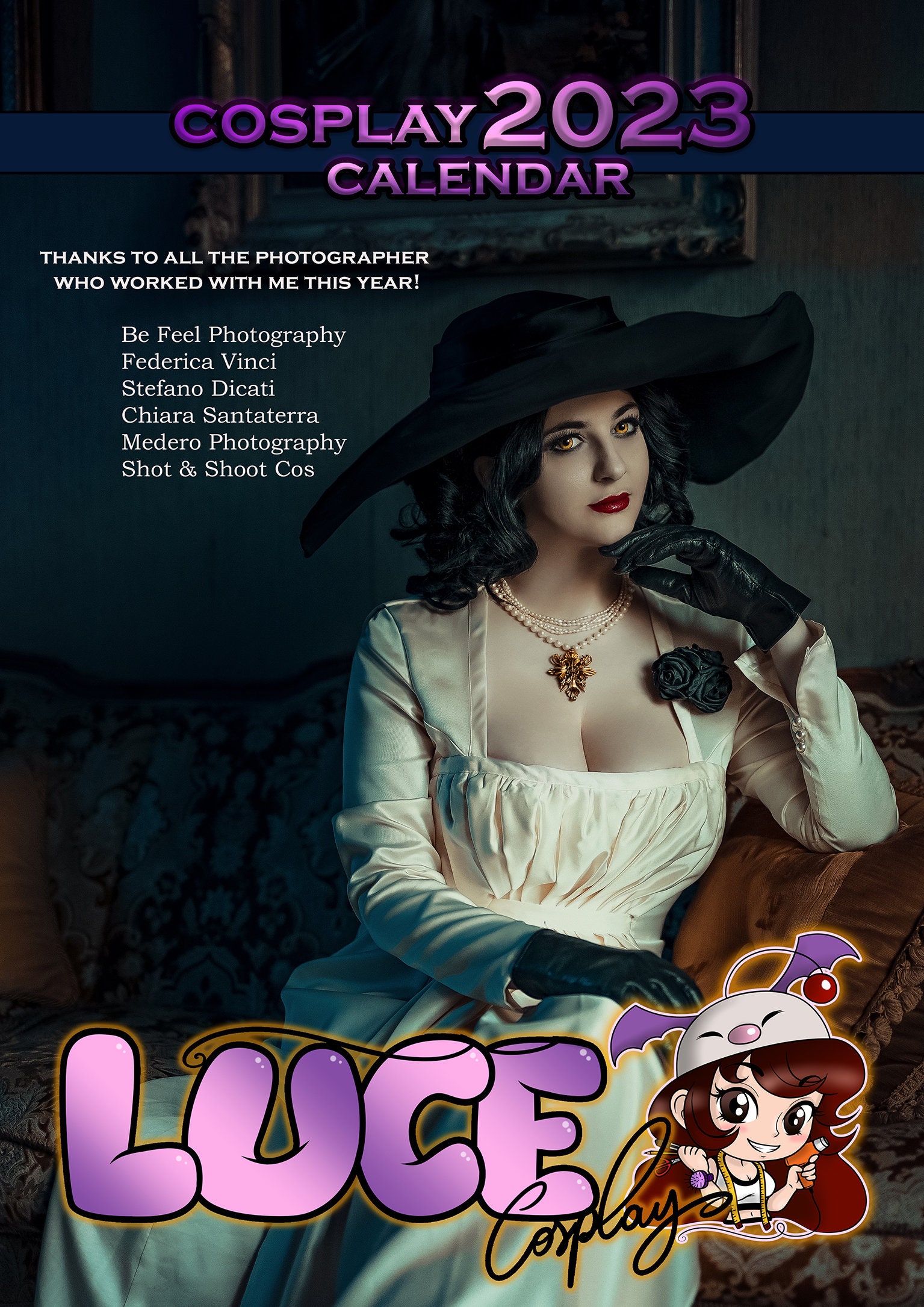 2023 Cosplay Calendar Luce Cosplay Etsy UK