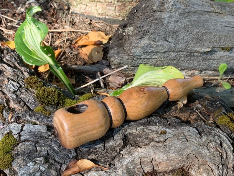 Unique Natural Handcrafted Long Stem Smoker Pipes Wood Smoking Pipe Rustic Wood Pipe Cherry wood Tobacco smoking Pipe Enjoy!