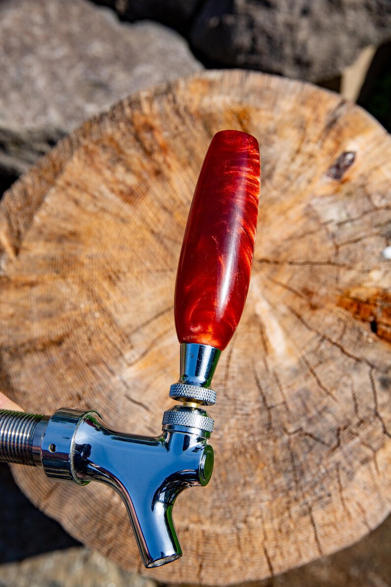 Racy RED Craft Beer Tap Handle Custom Made 4 Acrylic Etsy