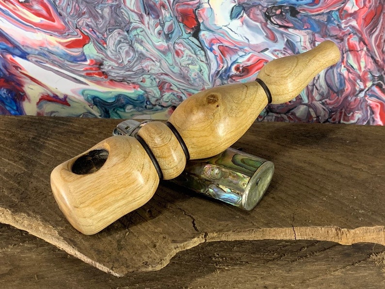 Unique Natural Handcrafted Long Stem Smoker Pipes Wood Smoking Pipe Rustic Wood Pipe Cherry wood Tobacco smoking Pipe Enjoy!