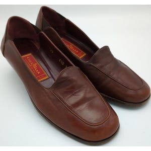 Vintage Loafers 6.5 Italy Women - Etsy
