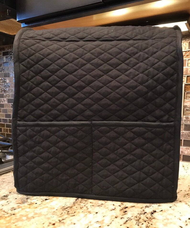 Kitchenaid Mixer Cover Black 4 5 5qt Image 0