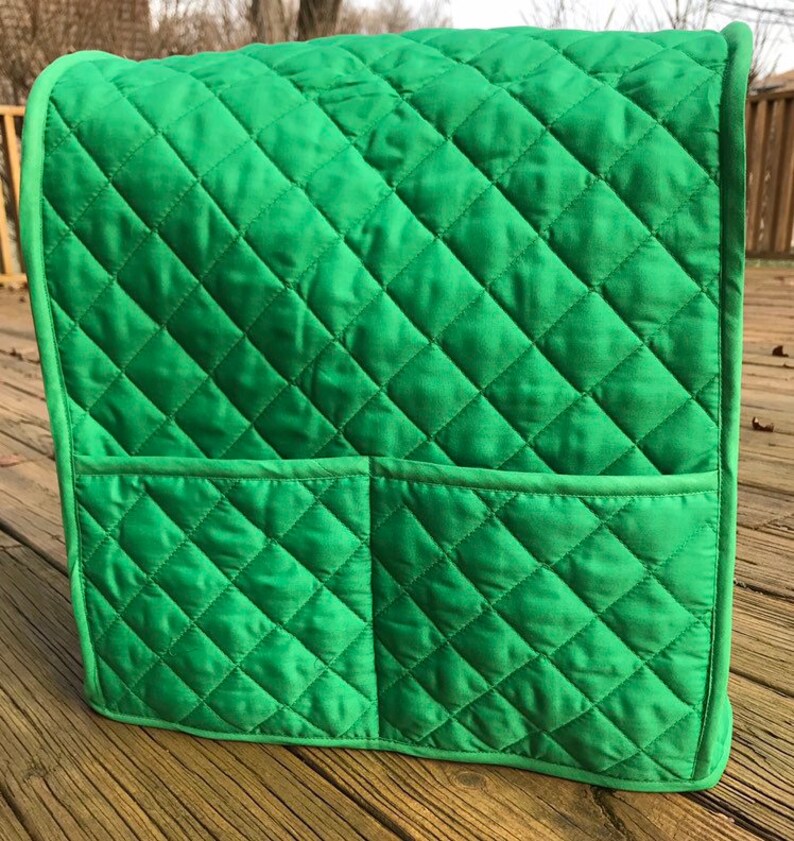 Kitchenaid Mixer Cover Green 4 5 5qt Tilt Head Stand With Pockets