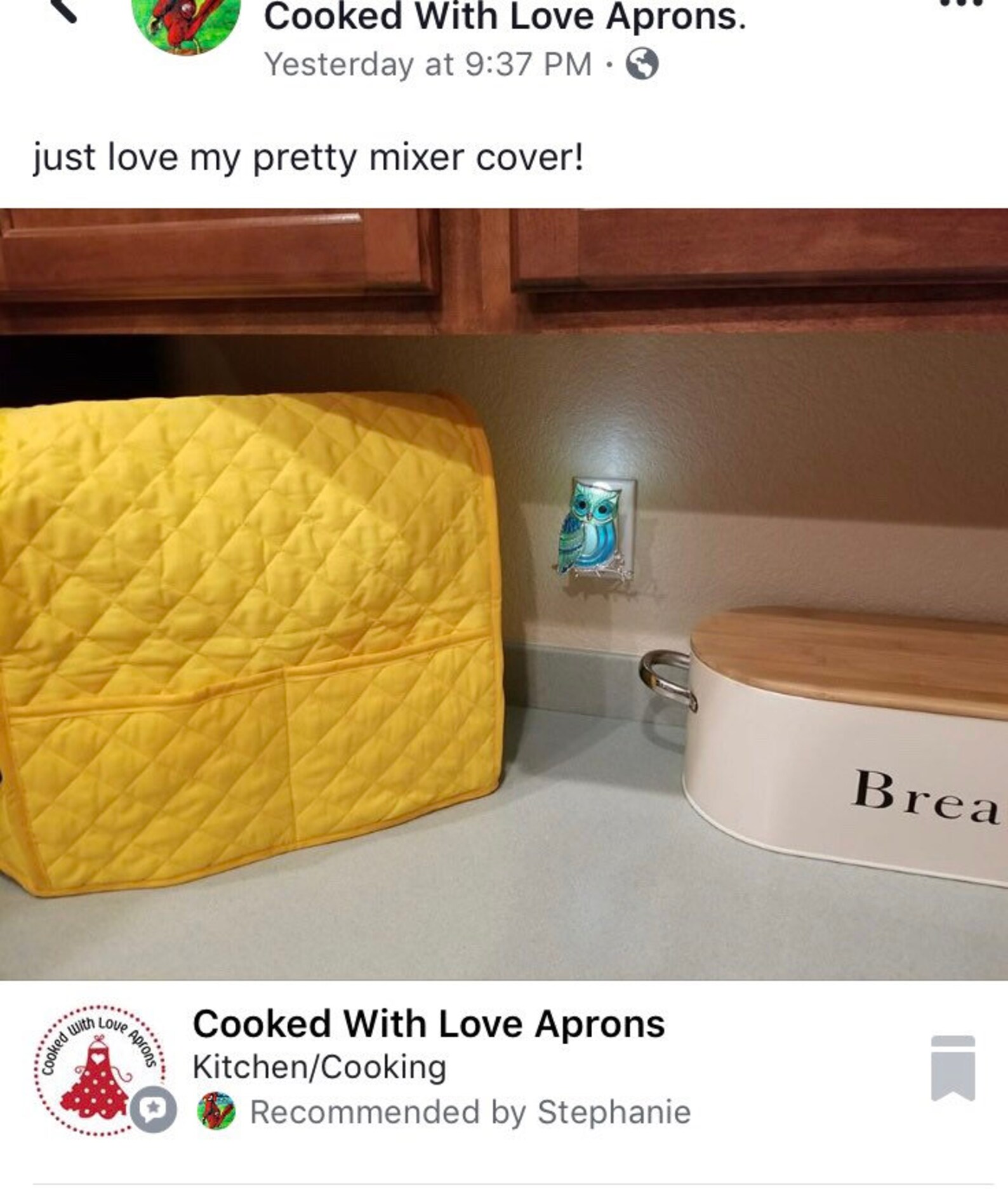 Kitchenaid Mixer Cover YELLOW Kitchenaid Mixer Cover 4.5/5qt Etsy