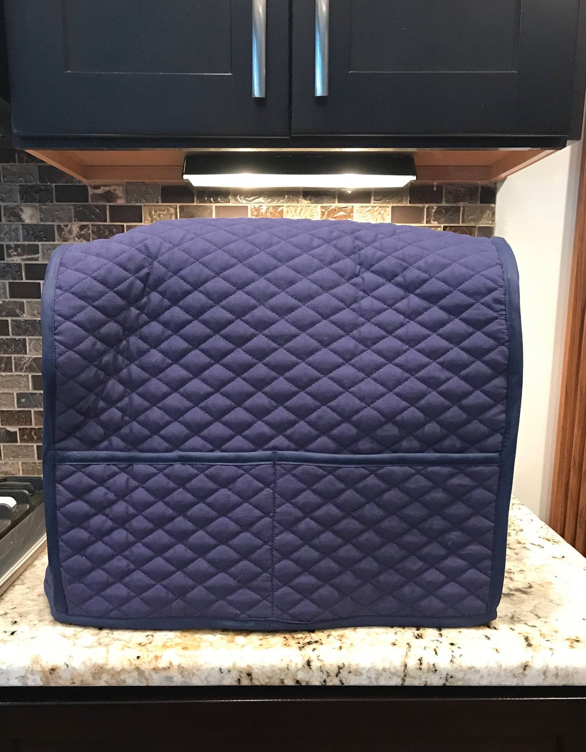 Kitchenaid Mixer Cover NAVY BLUE Kitchenaid Mixer Cover Etsy