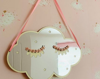 Floor mirrors, wall mirrors and vanity mirrors can add light to a space and create the illusion of a larger area. girls bedroom mirror etsy