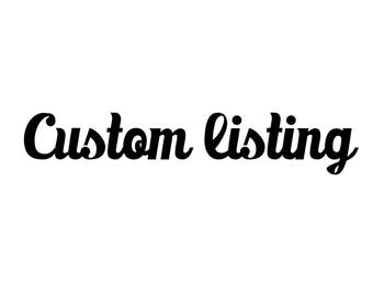 Custom listing