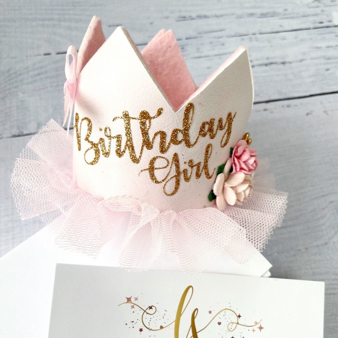 Birthday Crown, 1st Birthday, 1st Birthday Crown, Cake Smash Crown ...
