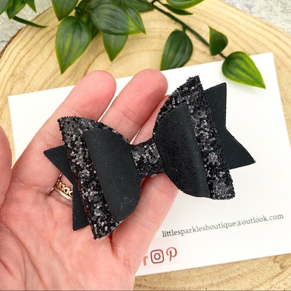 Black Glitter Claw Clip Black Glitter Claw Clip