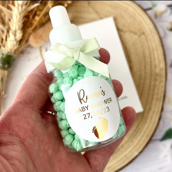 Baby Shower Party Favour, Sweets Bottle, Baby Bottle Gift
